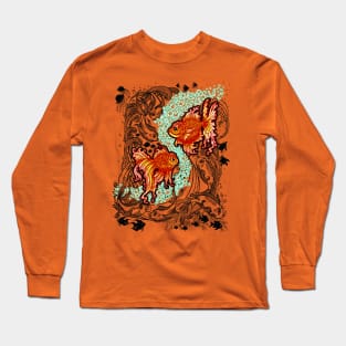 Orange Orandas Long Sleeve T-Shirt